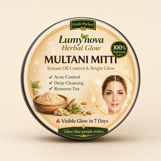 •Natural Herbal Lumynova Multani Mitti•